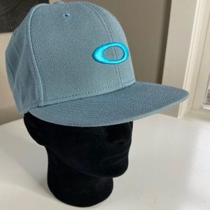 Mens Oakley OS Hat blue Camo Rim